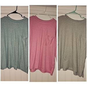 Ladies Long Sleeve Tops Medium